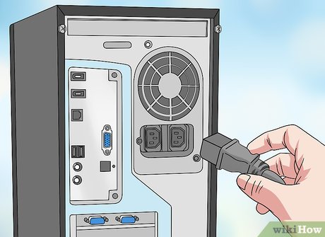 Check connections and ensure the power supply is correctly installed.
Try using a different power outlet or power cable.