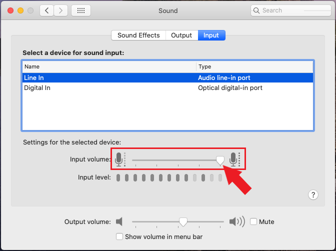 Check if your microphone is properly plugged in and turned on.
Adjust the microphone volume level in the System Preferences > Sound settings.