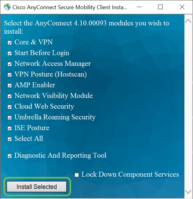 Cisco AnyConnect Secure Mobility Client software: You need to download and install the latest version of the Cisco AnyConnect Secure Mobility Client software on your Windows 10 computer.
Administrator privileges: You need to have administrator privileges on your Windows 10 computer to install and use the Cisco AnyConnect Secure Mobility Client.