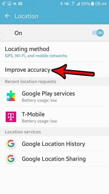 Go to Settings and select Battery.
Turn off features like Wi-Fi, Bluetooth, and GPS that are not currently in use.