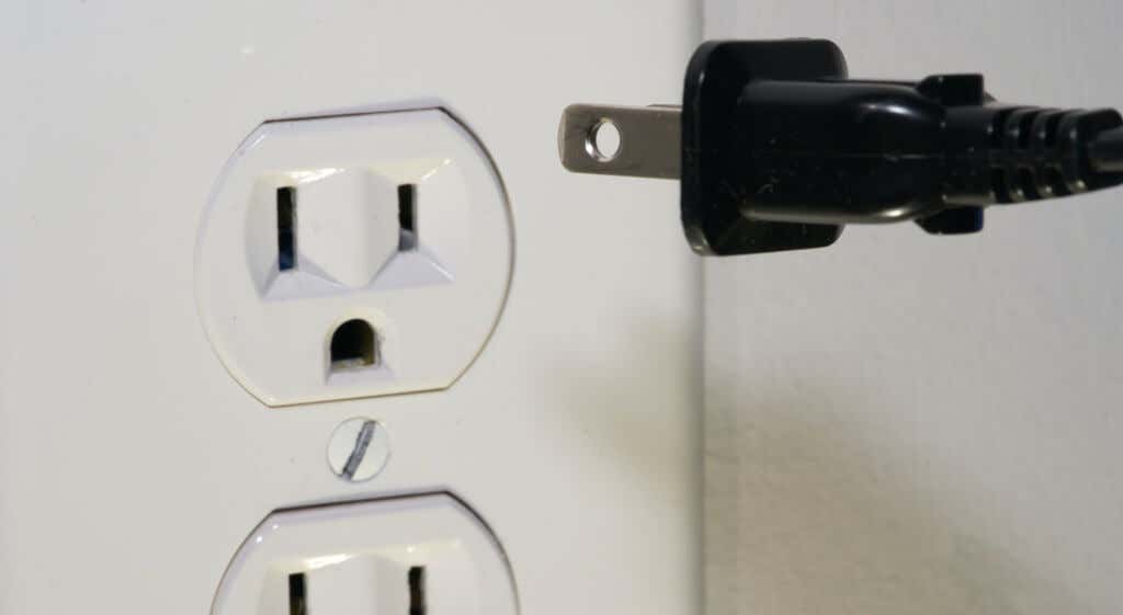 Hold down the power button on the console for 10 seconds.
Unplug the power cord from the console and the wall outlet.