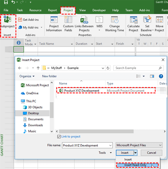 If you have multiple versions of MS Project installed, try opening the corrupted MPP file in a different version.
Open the desired version of MS Project.