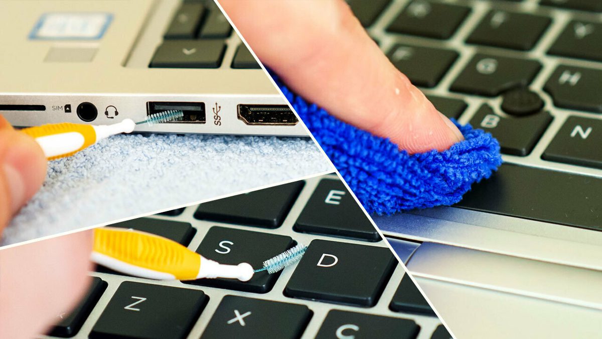 Keep the Laptop on a Flat Surface
Clean the Air Vents