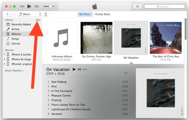 Open iTunes.
Select "Edit" from the menu bar.