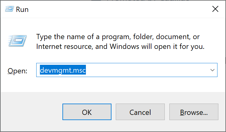 Open the Run dialog box by pressing Windows+R
Type in services.msc and press Enter