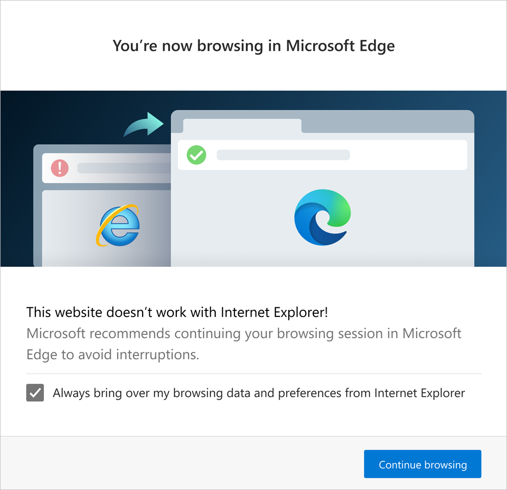 Persistent pop-up notification on Microsoft Edge
