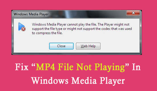 Restart Windows Media Player after installing the codec pack.
Open the MP4 file again to check if the sound issue is resolved.