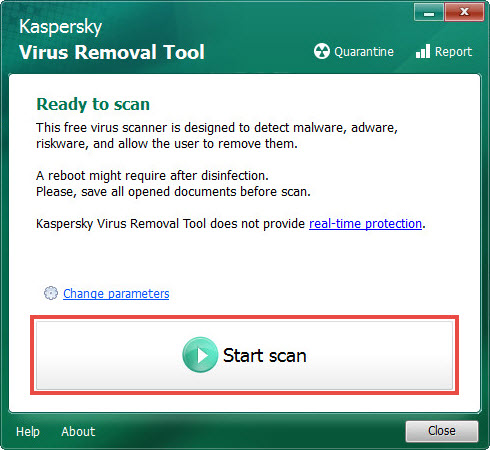 Run a full system scan with a reputable antivirus tool
If malware is detected, remove it and run another scan to ensure it is fully removed