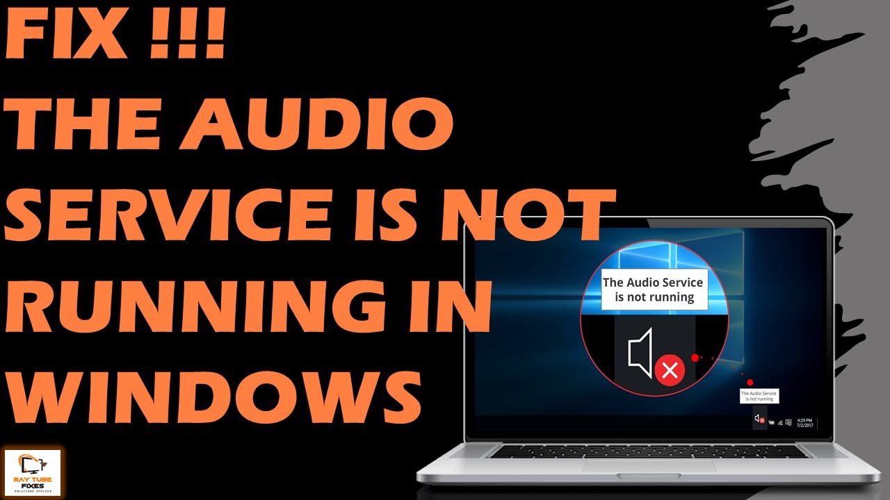 Scroll down and locate the Windows Audio service.
If the status of the Windows Audio service is not Running, right-click on it and select Start.