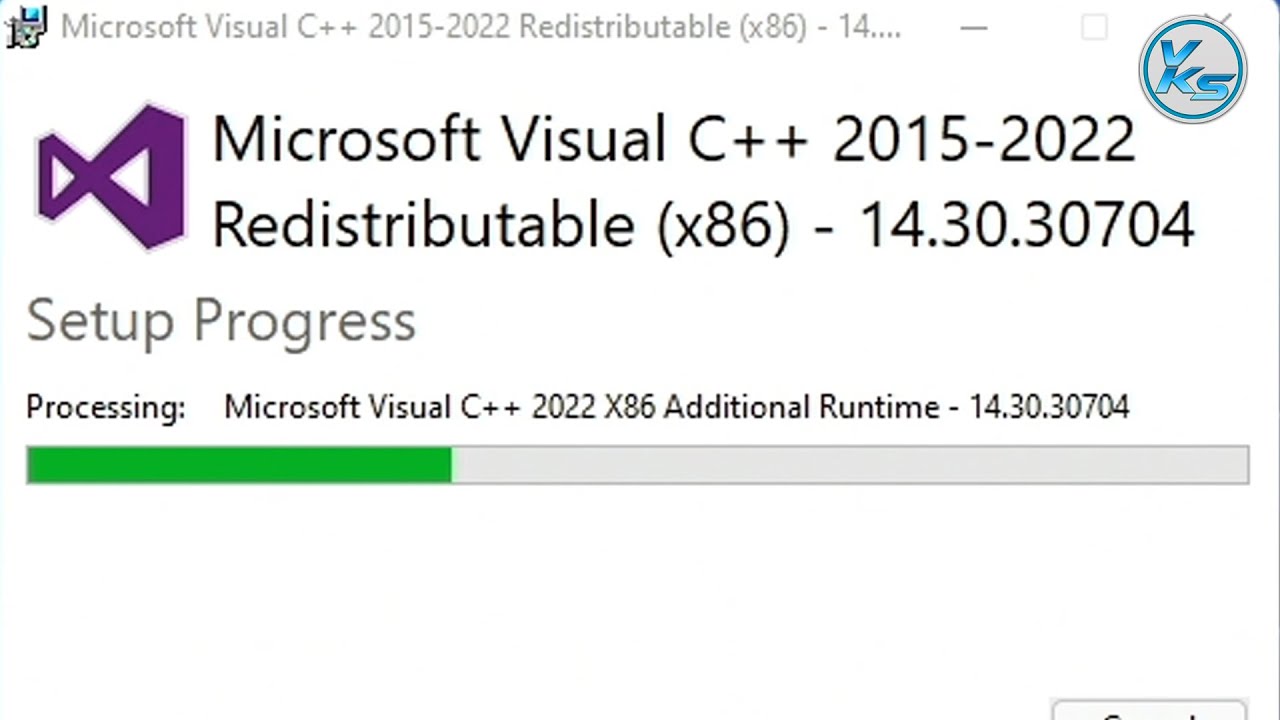 Search for the version of Microsoft Visual C++ that you need
Download and install the program