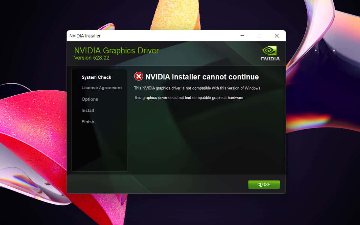 Wait for the driver update process to complete
Restart the computer and check if the GPU issue is resolved