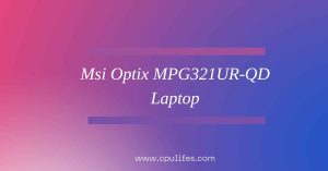 Msi Optix MPG321UR-QD