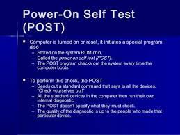 Power-On Self-Test